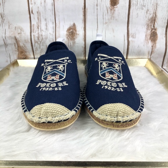 NEW Polo Ralph Lauren Barron Yale Espadrille - Picture 4 of 11